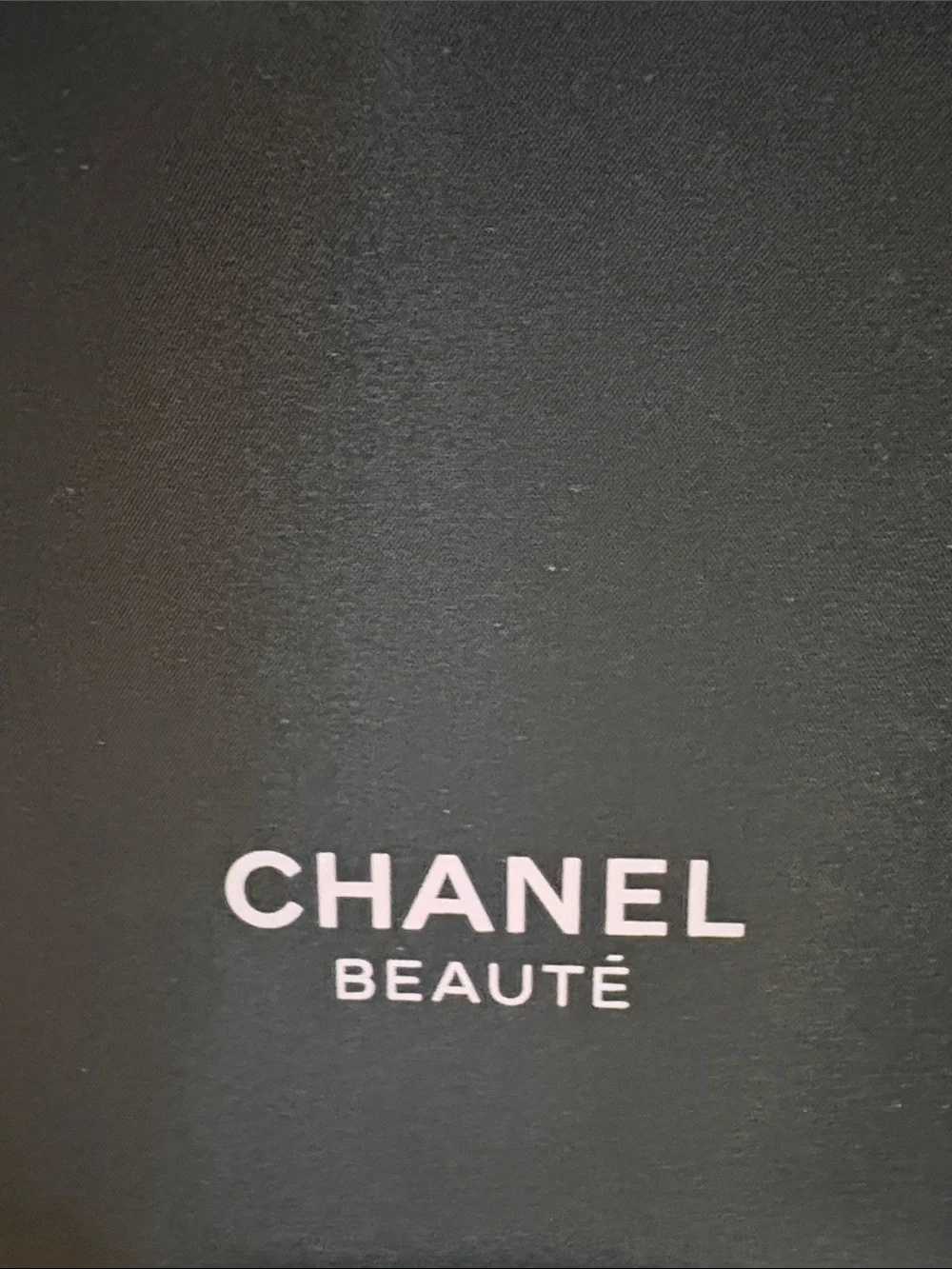CHANEL Black CHANEL Beauté Square Cosmetic Tote